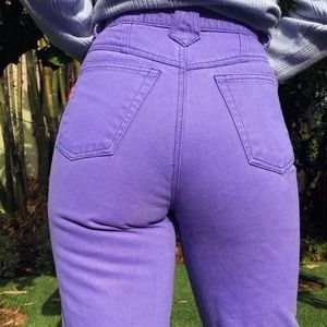 Lavander vintage high quality denim jeans
